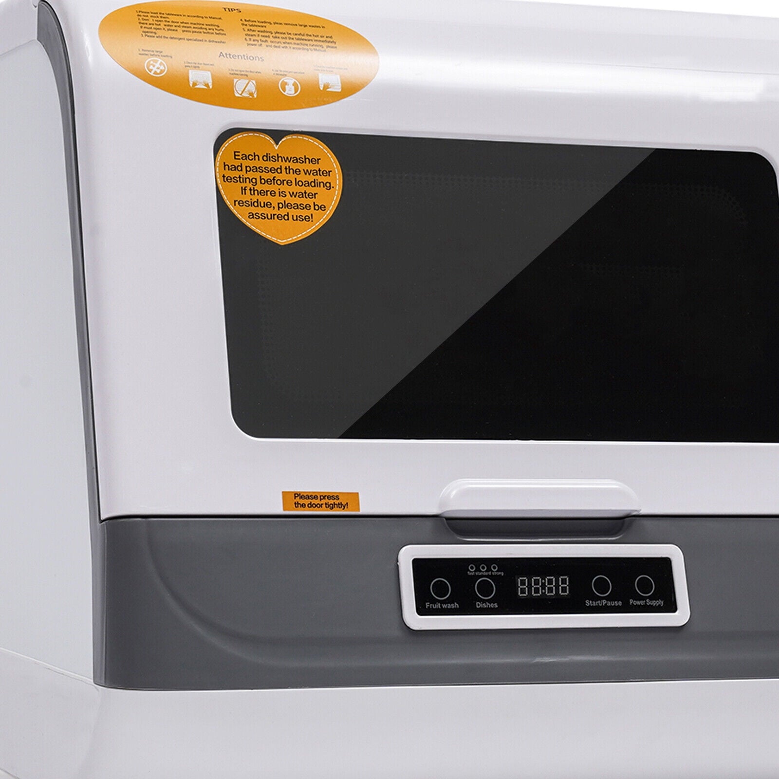 Countertop Dishwasher, Portable Countertop Dishwasher, Mini Dishwasher for Small Households, Apartments, Boats, and Campers/ RVS with Limited Space