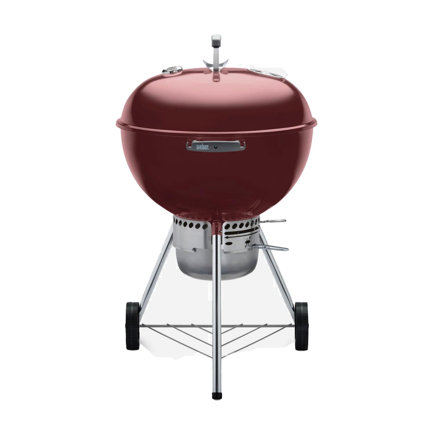 Weber Original Charcoal Grill, 22 Inch Premium Kettle Charcoal Grill, Black