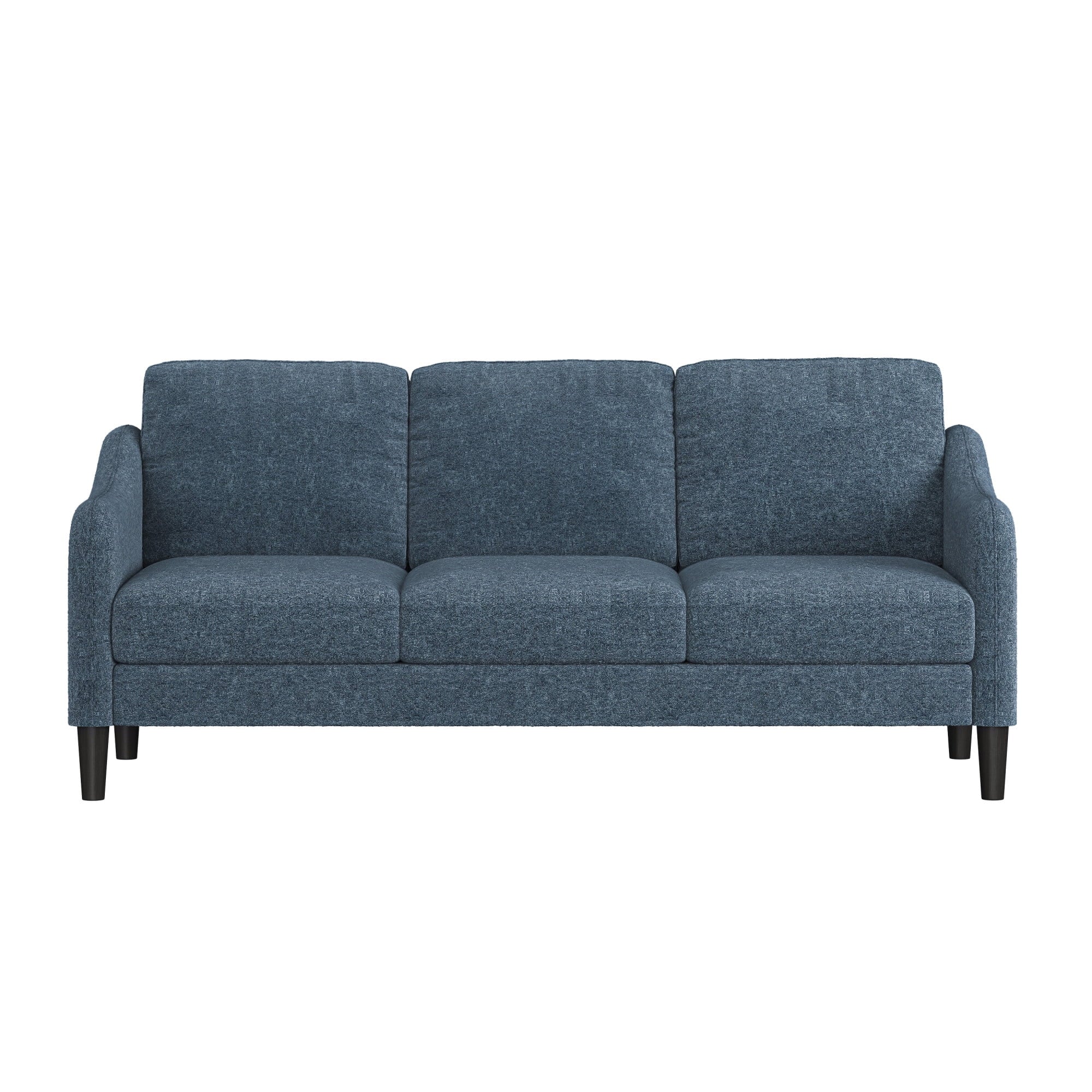 Mainstays Westley Swoop Arm 74 Sofa, Moss Green