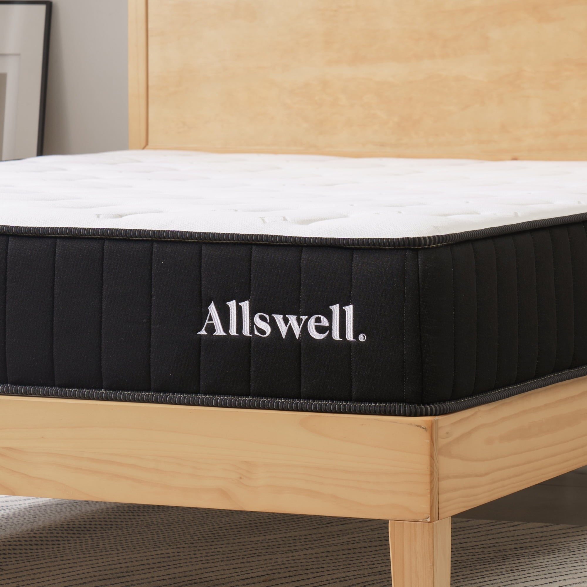 The Allswell 10 Hybrid Mattress in a Box with Gel Memory Foam, Adult, Twin
