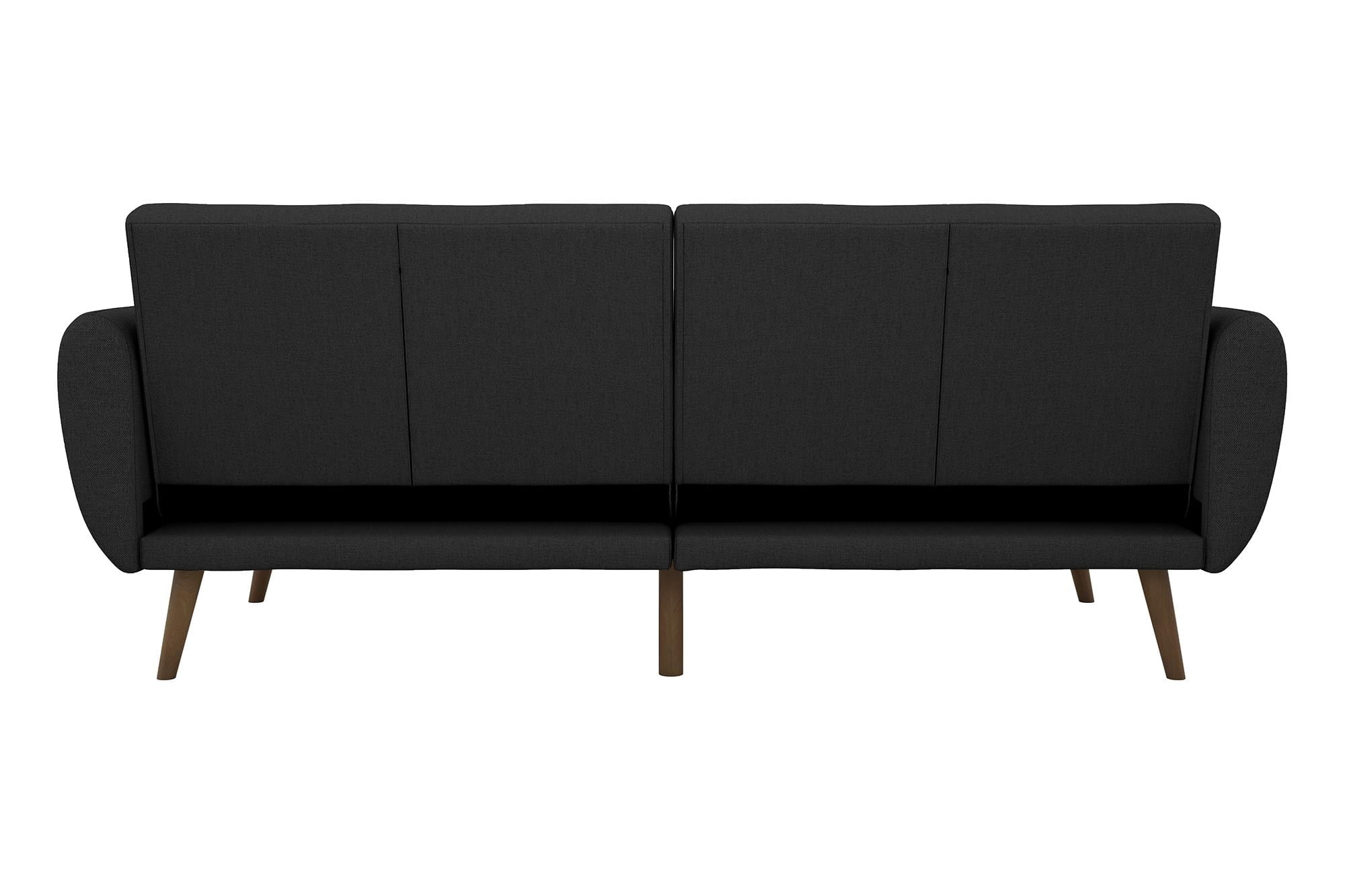 Novogratz Brittany Futon, Blue Linen