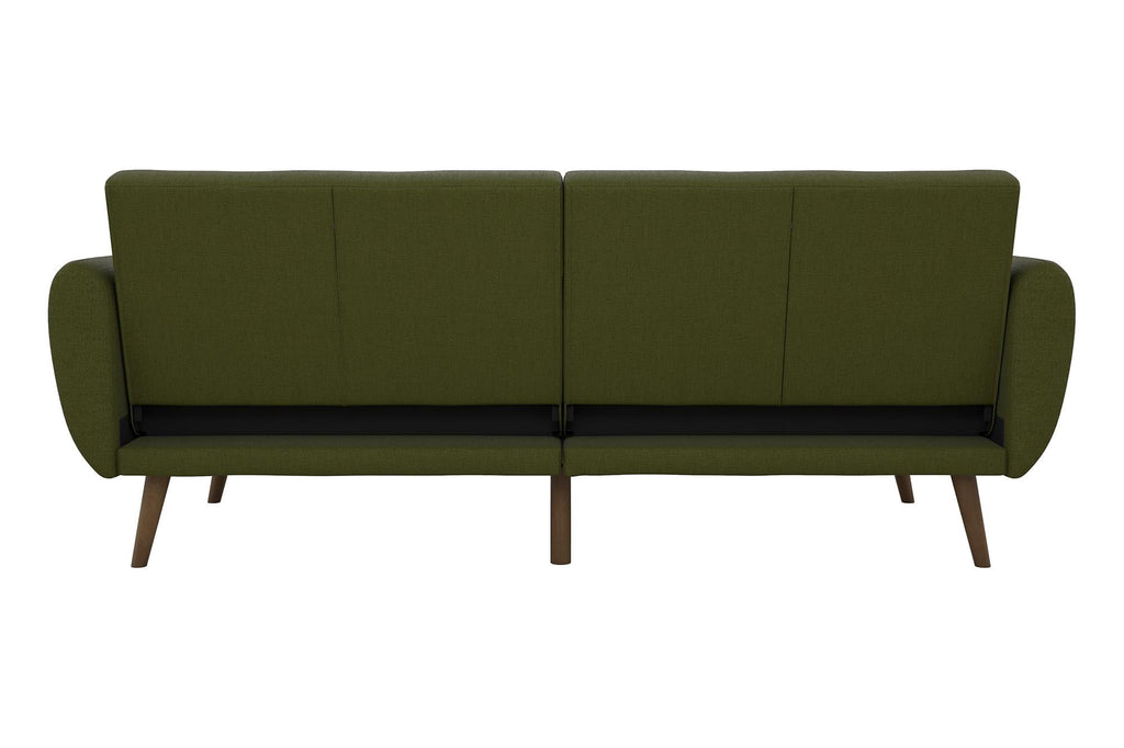 Novogratz Brittany Futon, Blue Linen