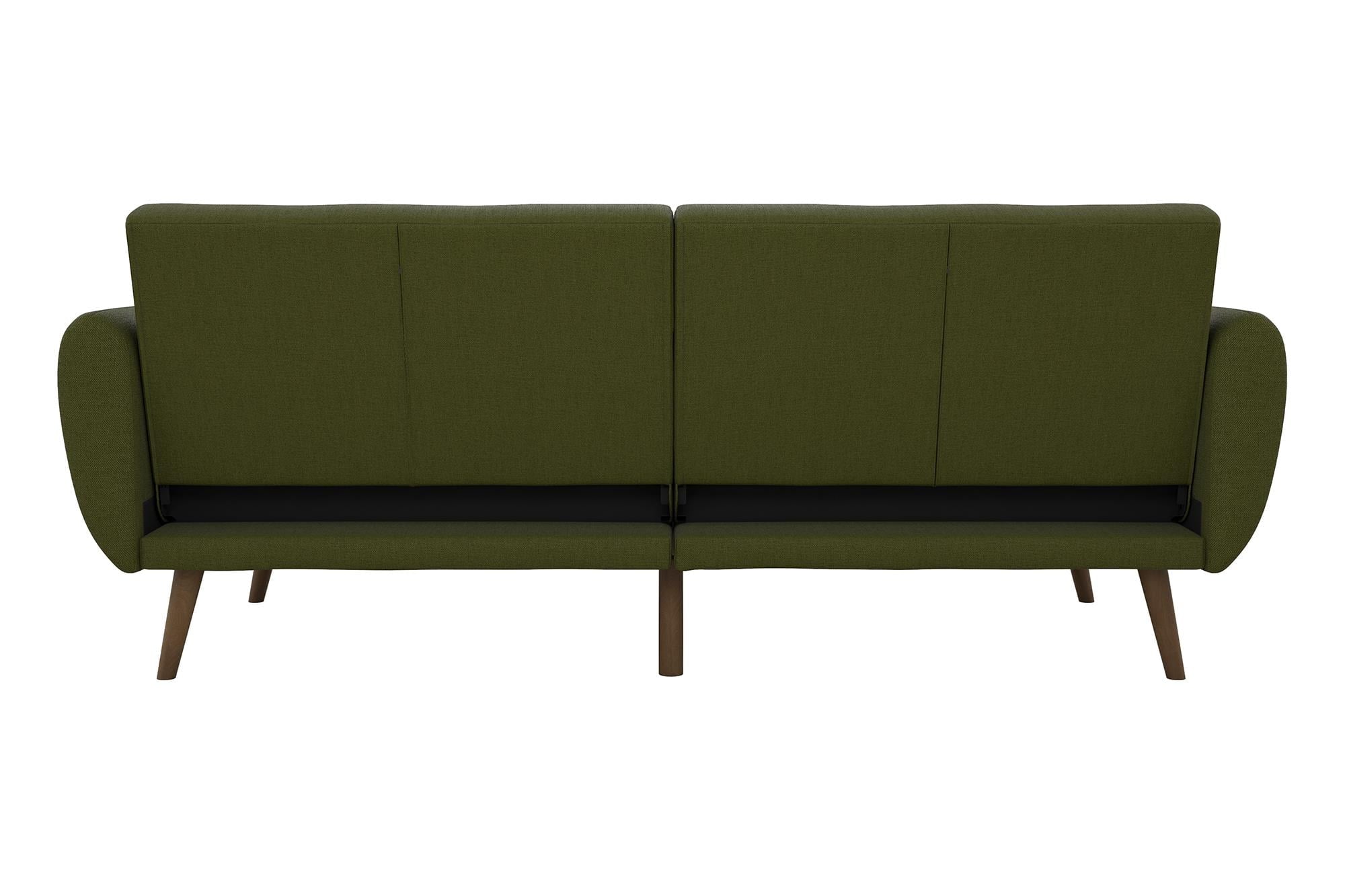 Novogratz Brittany Futon, Blue Linen