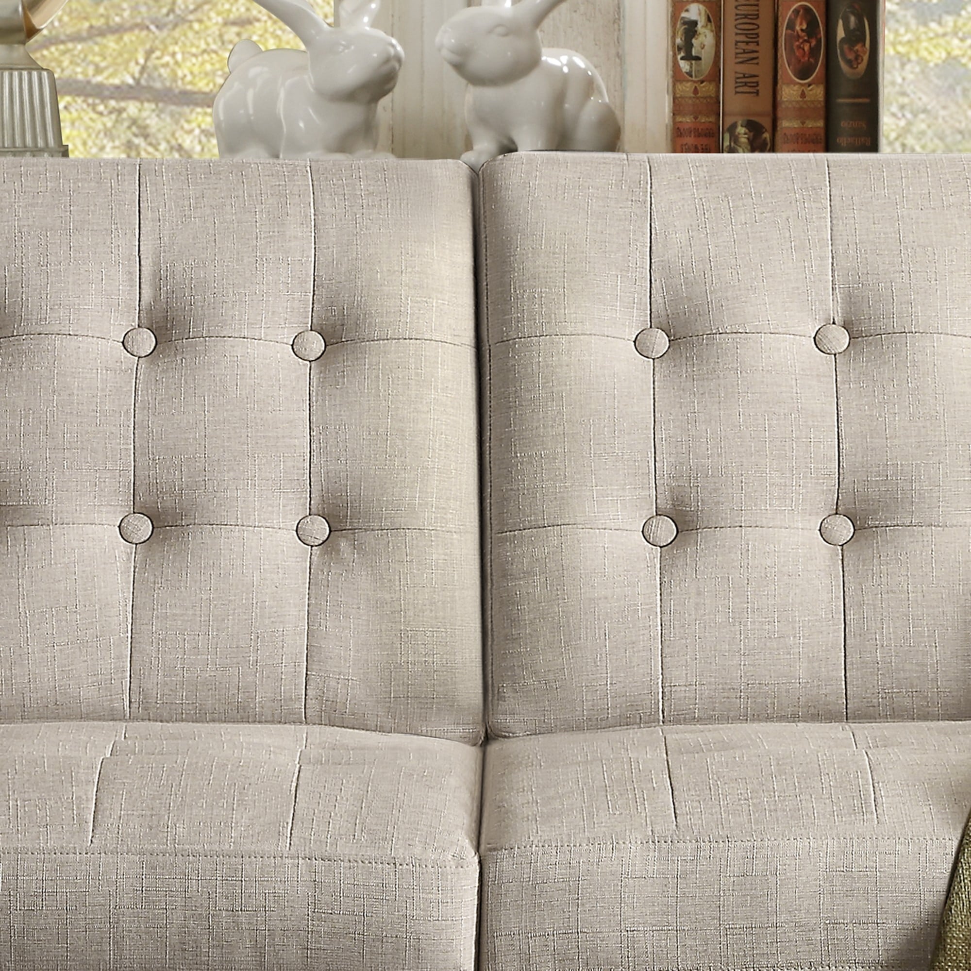 Gewnee 86.6 Modern Sofa Couch,Teddy Velvet 3 Seaters Comfy Couch with Deep Seat for Living Room,2 Pillows,Beige