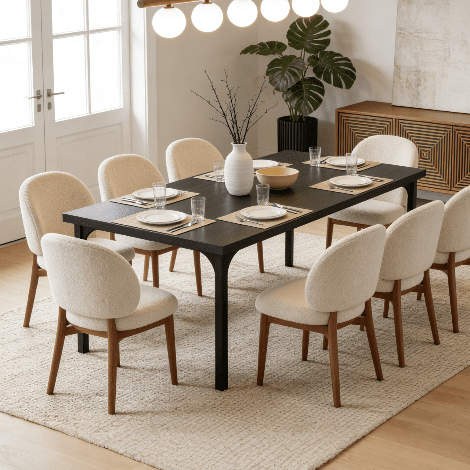 Ktaxon 70.8 Dining Table for 6~8, Farmhouse Kitchen Table Large Rectangle Dinner Table for Home, Dining Room, Kitchen, Brown