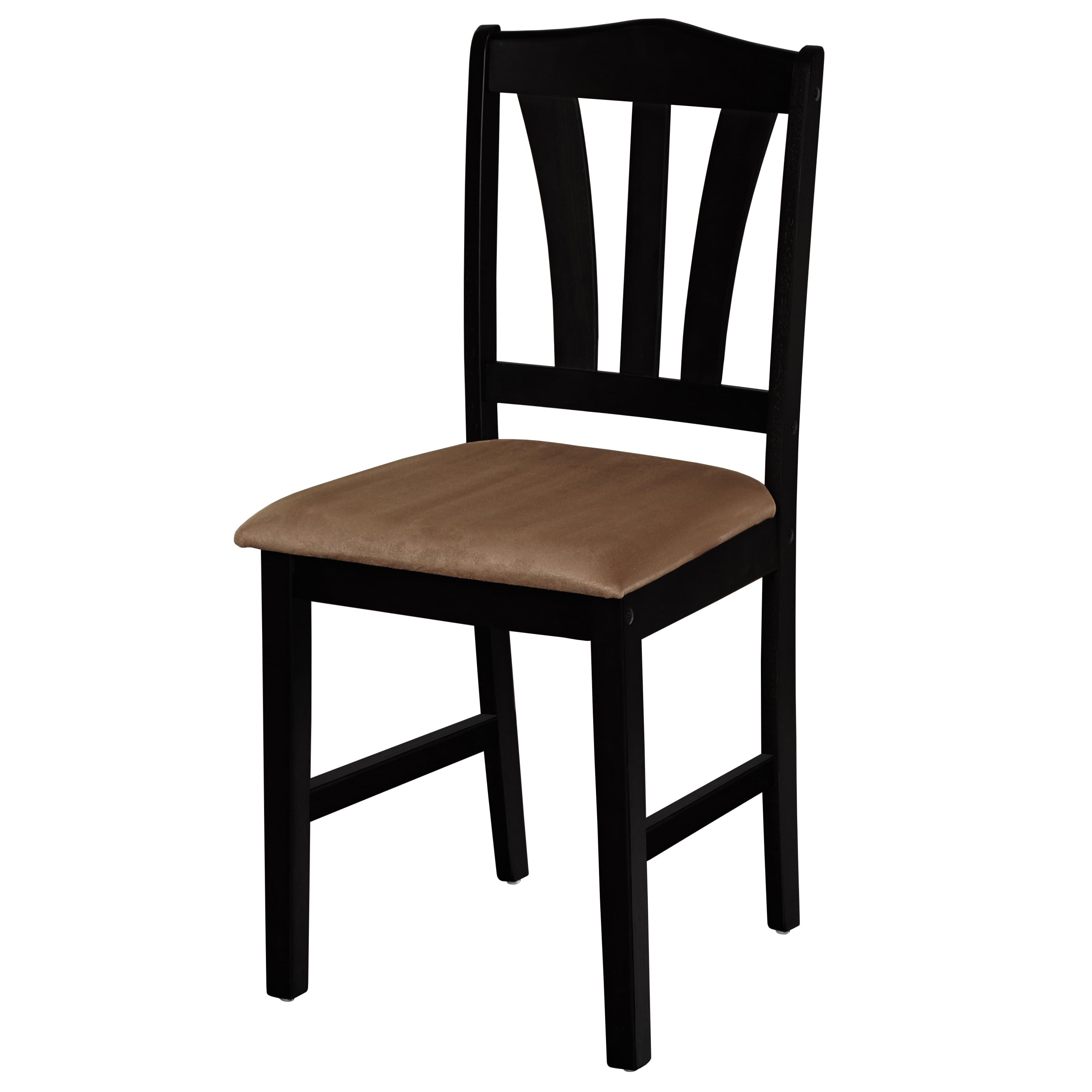 TMS Metropolitan 5-Piece Wood Farmhouse Upholsered Dining Set with Table and Chairs, White