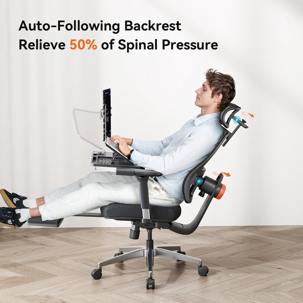 Newtral MagicH-PRO Ergonomic Chair with Laptop Tray for Home Office & Gaming