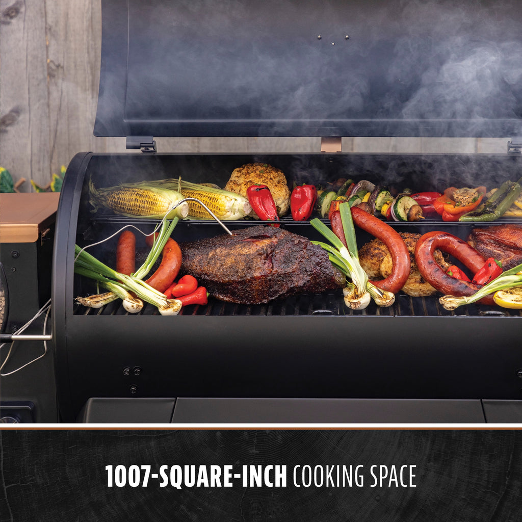 Pit Boss Pellet Smoker, Austin XL 1000 Square inch Wood Fired Pellet Grill, Onyx Series