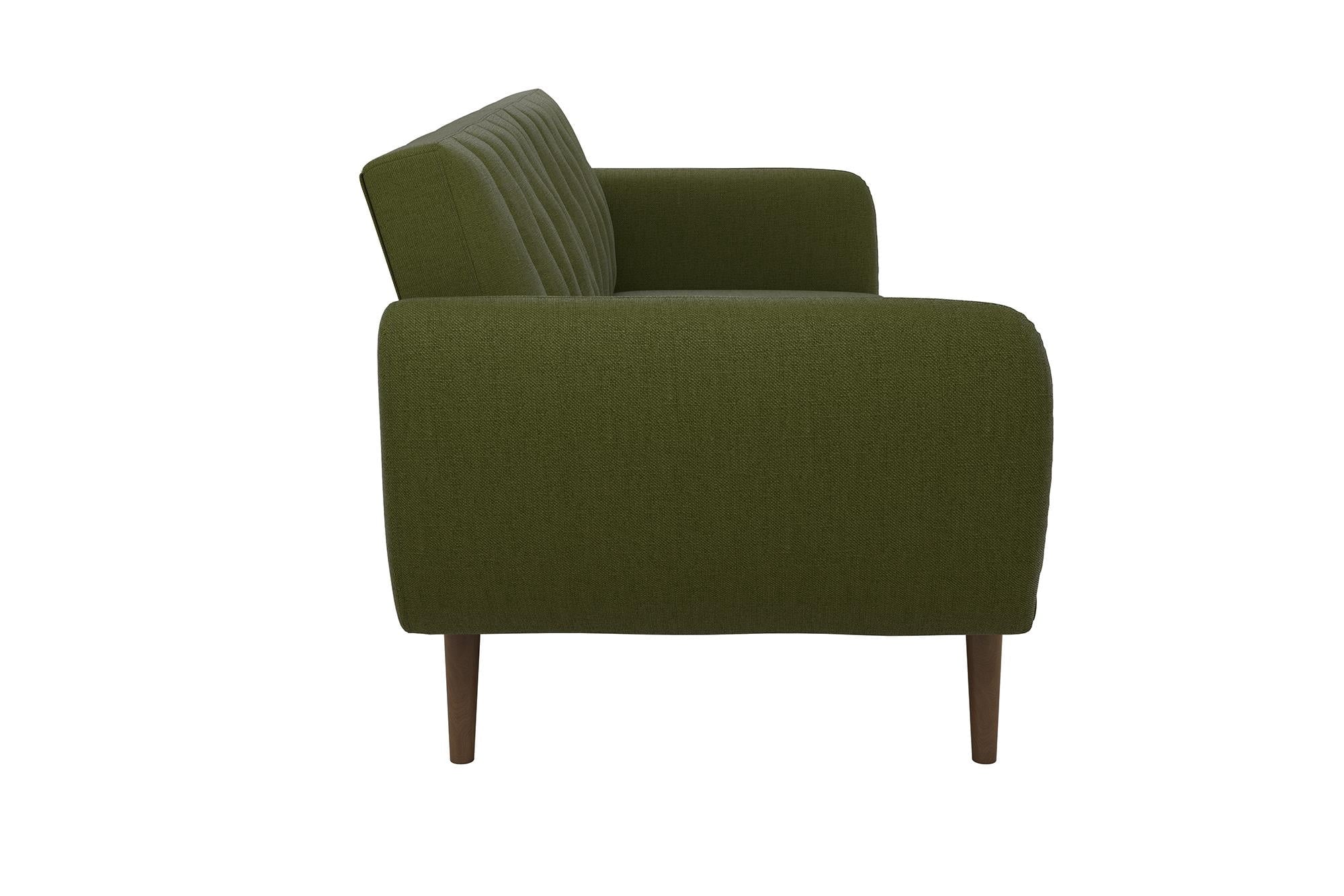 Novogratz Brittany Futon, Blue Linen