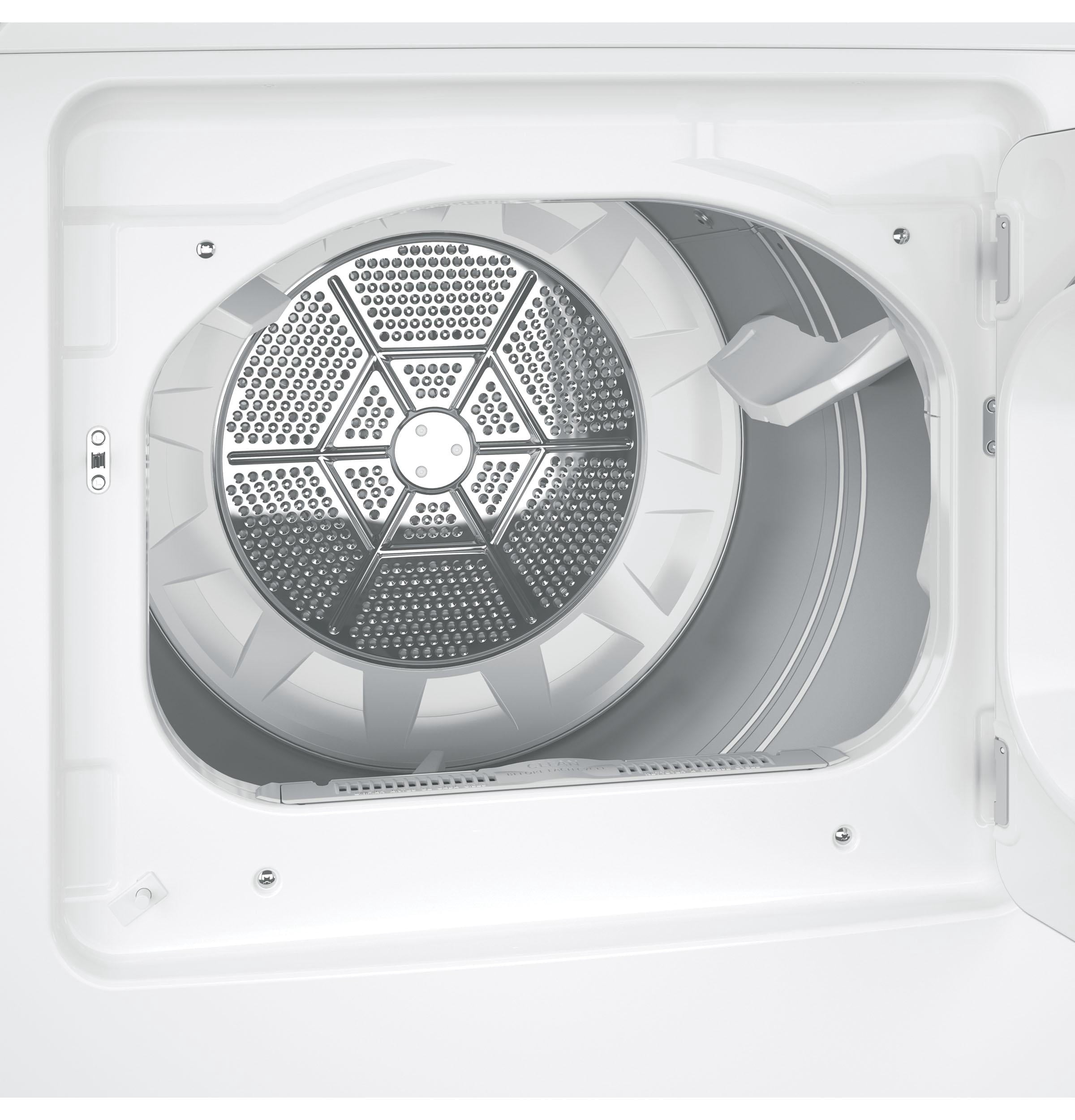 GE GTX33GASKWW 6.2 Cu. Ft. White Gas Dryer