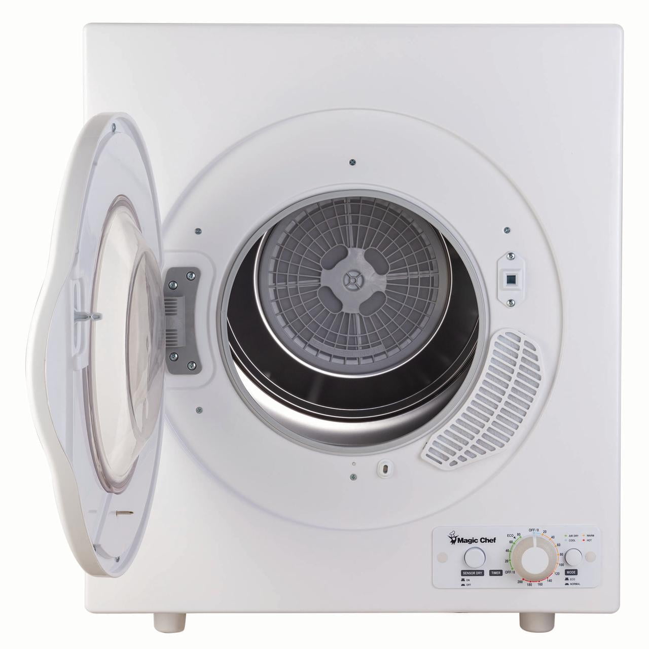 Magic Chef 2.6 cu ft Compact Electric Dryer, White