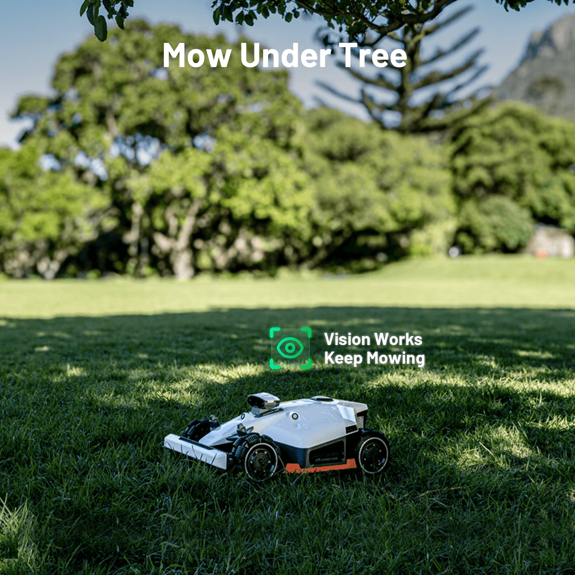 Mammotion LUBA 2 AWD 3000HX Robotic Lawn Mower - Climbs 80% Slopes,With 4G,Wire-Free Reception 0.75, Max 0.9 Acre Coverage, 2.2-4.0 Adjustable Cutting Height