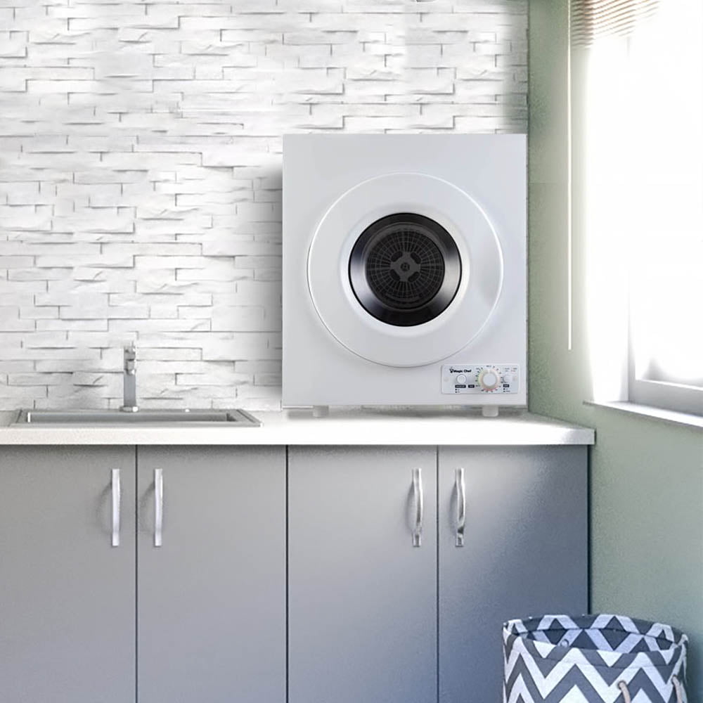 Magic Chef 2.6 cu ft Compact Electric Dryer, White