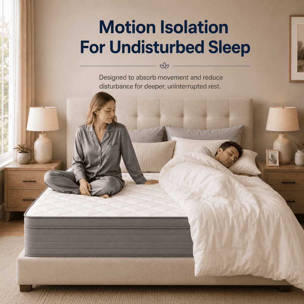 Arienivo Queen Size Mattress 12 Hybrid Mattress in a Box, Cooling Gel Memory Foam and Pocket Coils, Medium Support, Pressure Relief & Motion Isolation for Adult