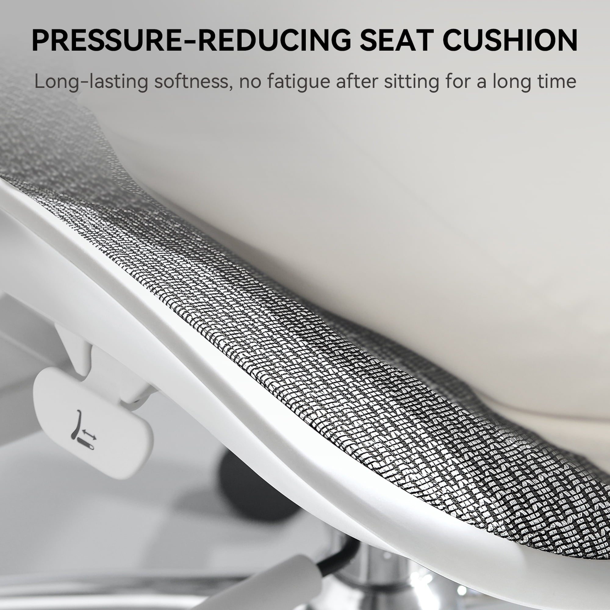 SIHOO Doro S100 Ergonomic Office Chair - with Dual Dynamic Lumbar Support, 5-Level Adjustable Backrest, 4D Coordinated Armrests, 135-degree Max. Recline Angle White