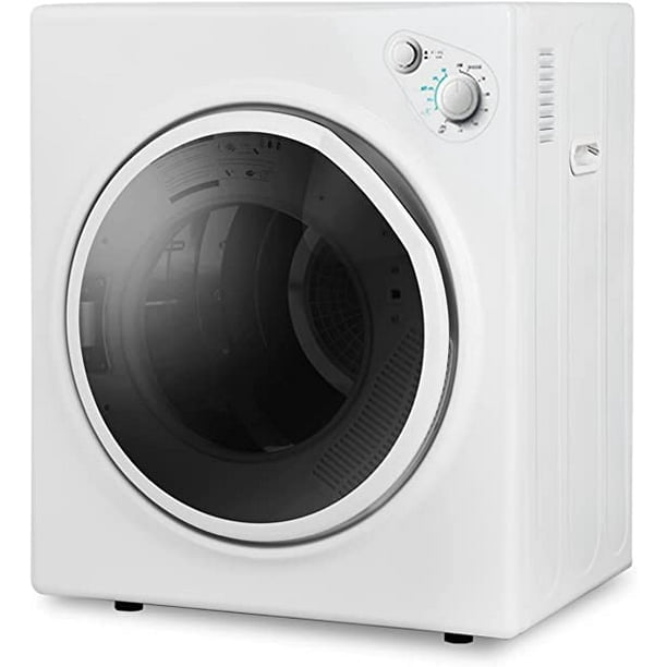 TABU 2.6 cu ft Portable Dryer for Clothes, 8.8 lbs Compact Dryer, Electric Dryer for Apartment,White