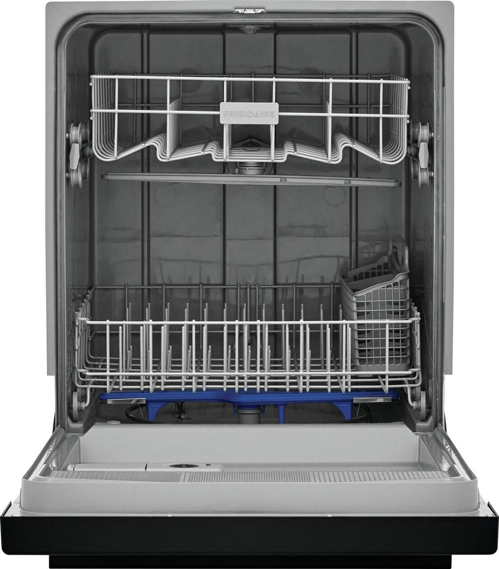 Frigidaire FDPC4221AB 24 Built-In Dishwasher, Front Control, Black