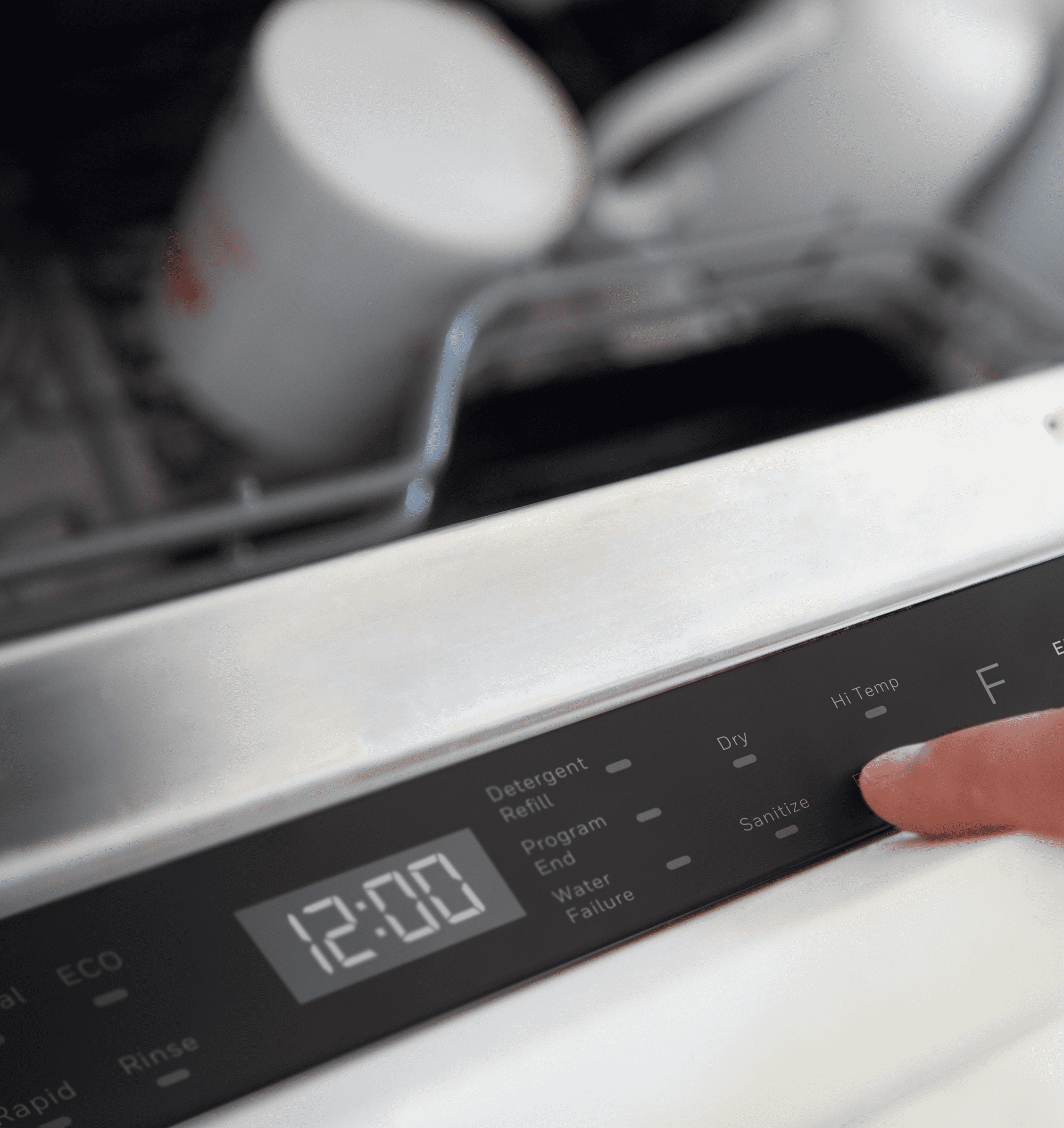 Honeywell 18 inch Dishwasher with 8 Place Settings, 6 Washing Programs, Stainless Steel Tub