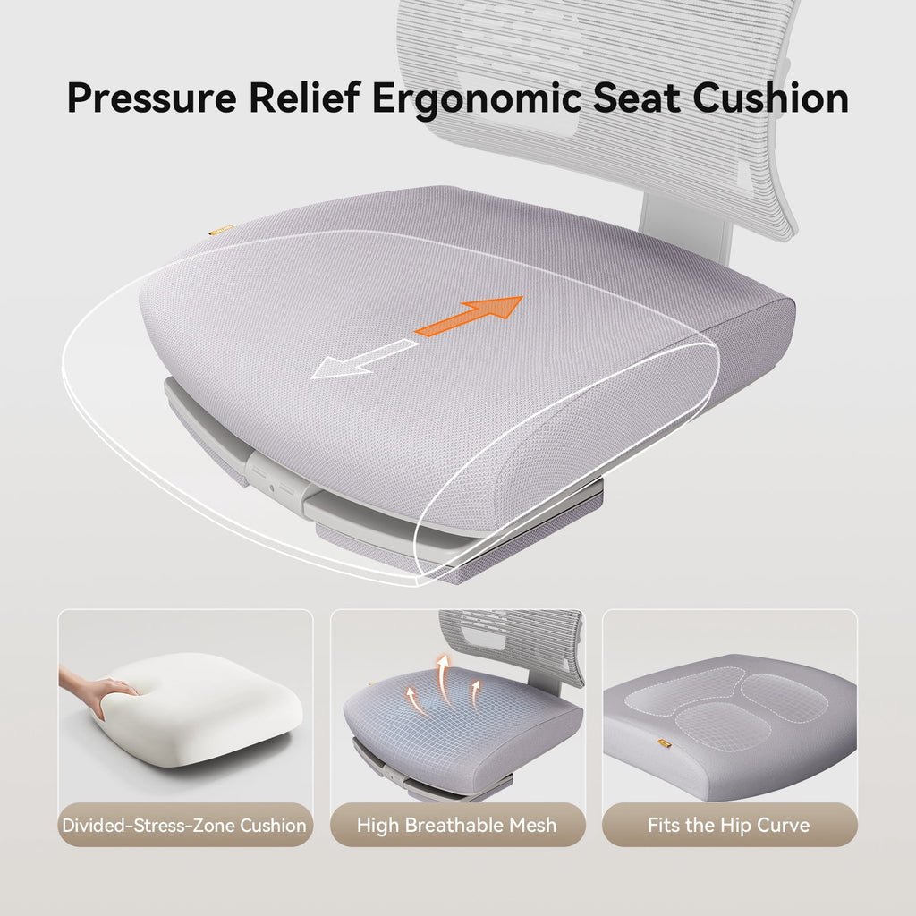 Newtral MagicH-PRO Ergonomic Chair with Laptop Tray for Home Office & Gaming