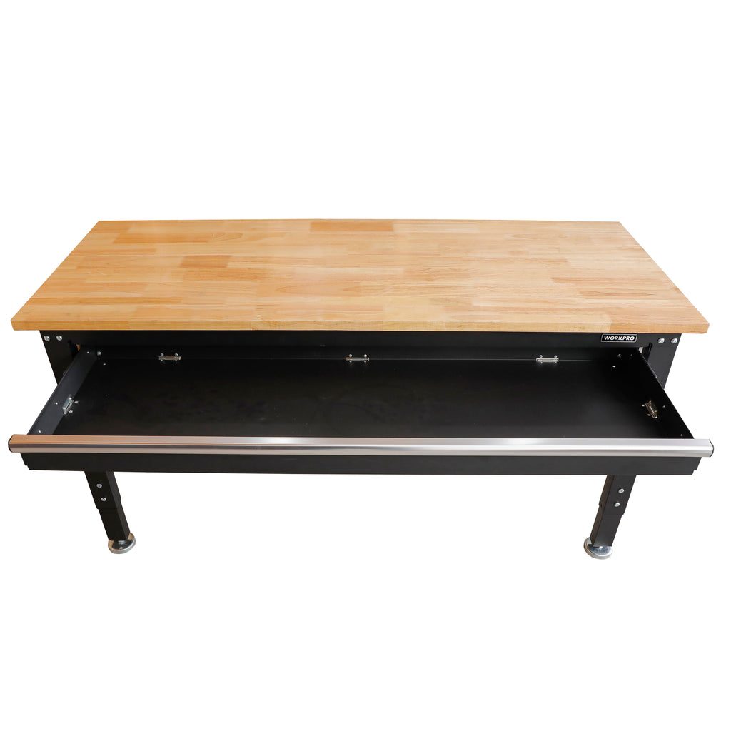 WORKPRO 60-inch Heavy-Duty Workbench with Single Drawer
