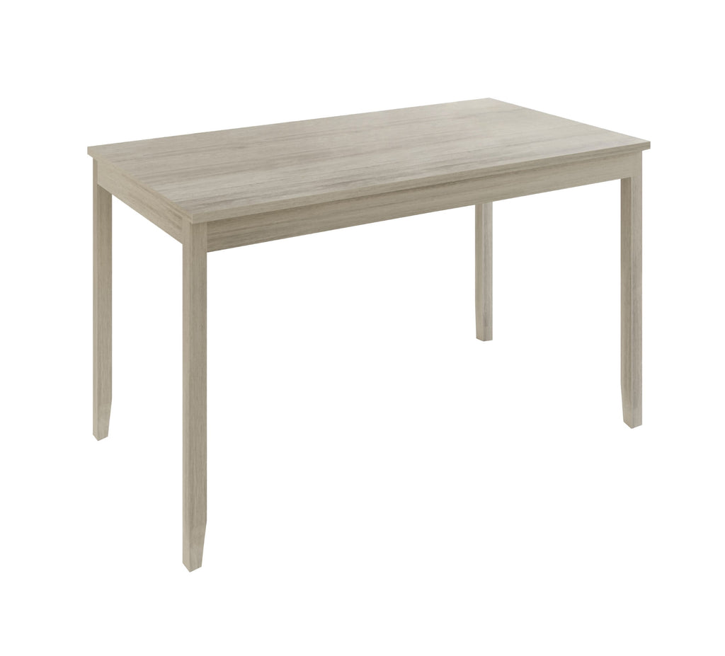 Home Design Greenville Dining Table, Rectangular top, Modern design, Compact for small spaces, Durable construction, Easy to clean, Antique Gray