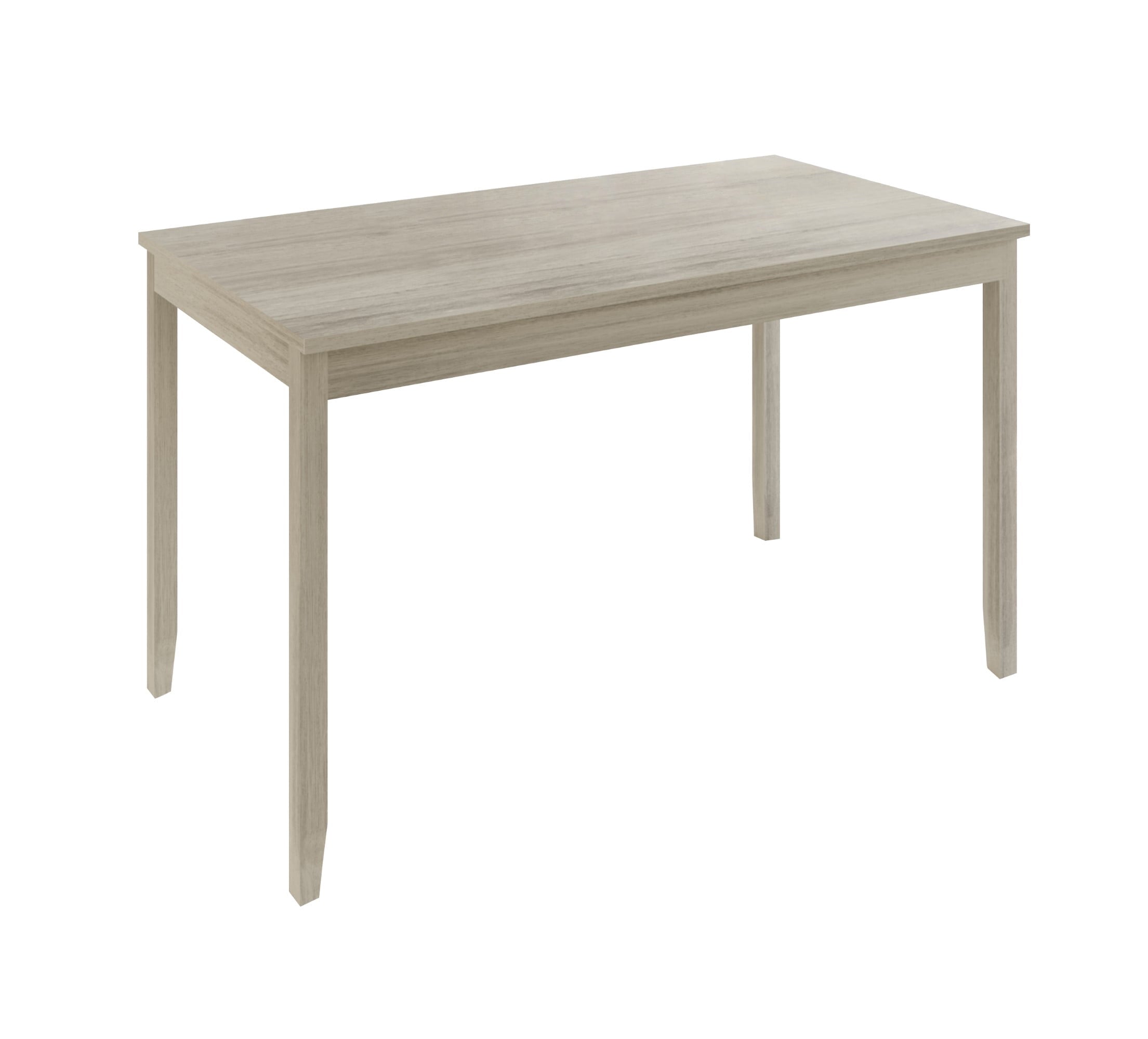 Home Design Greenville Dining Table, Rectangular top, Modern design, Compact for small spaces, Durable construction, Easy to clean, Antique Gray