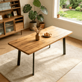 63.2-78.2 Extendable Dining Room Table,Modern MDF Dining Table Set for 4-8,Space Saving Dining Room Table Compact for Living Room, Apartment