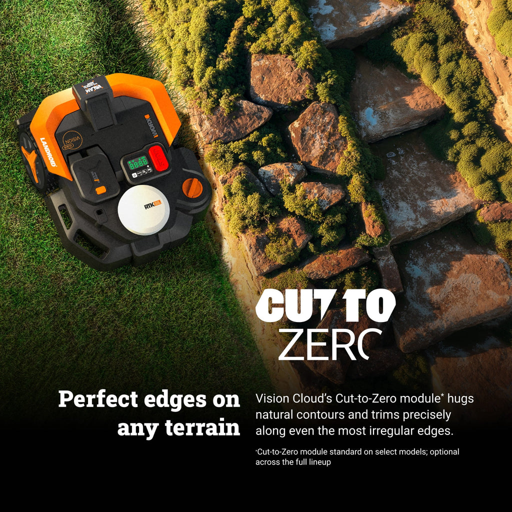 Worx WR310.1 Landroid Vision Cloud 2WD Robotic Lawn Mower (¼ Acre)