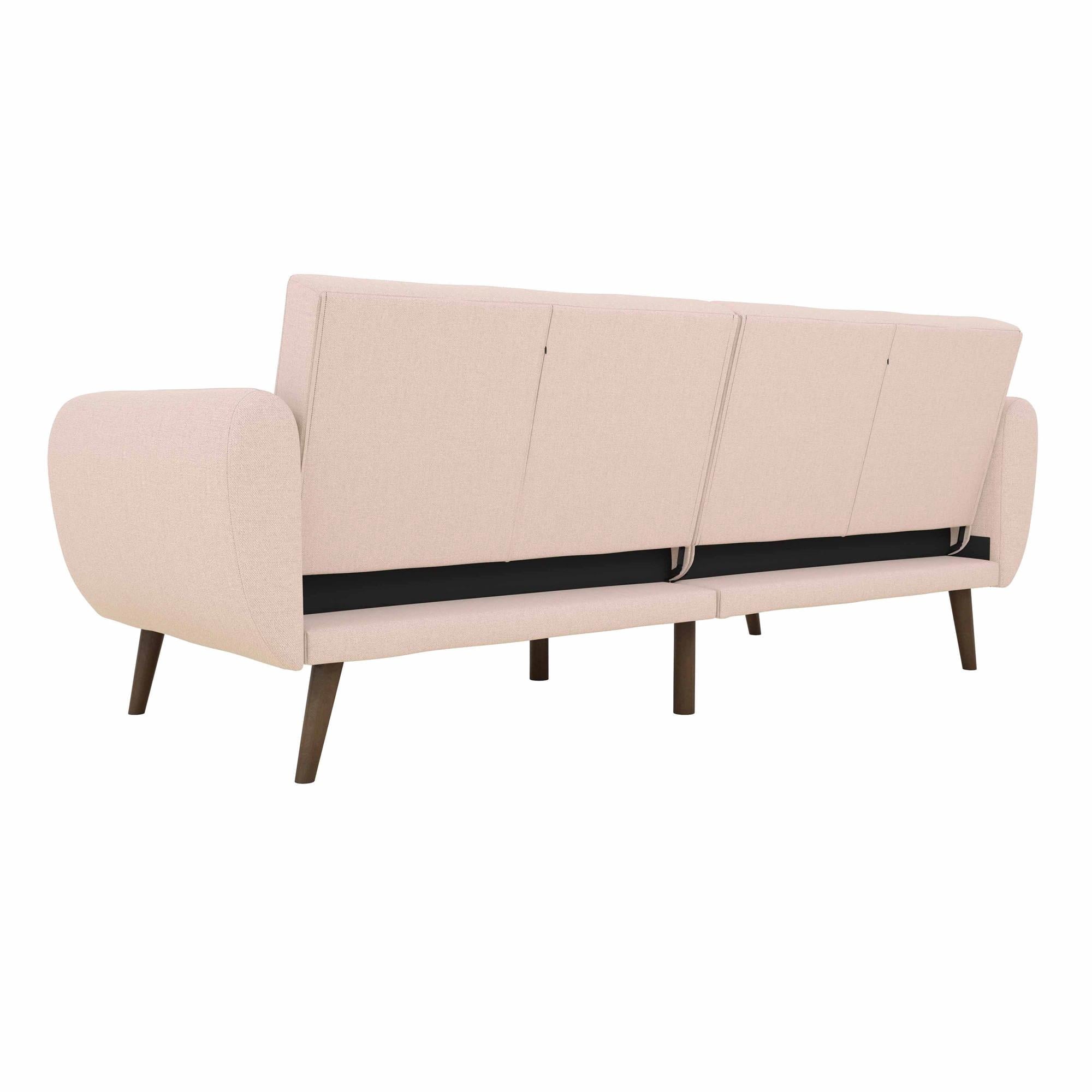 Novogratz Brittany Futon, Blue Linen