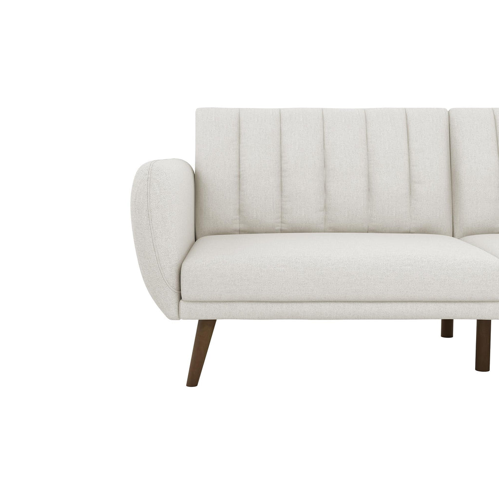 Novogratz Brittany Futon, Blue Linen
