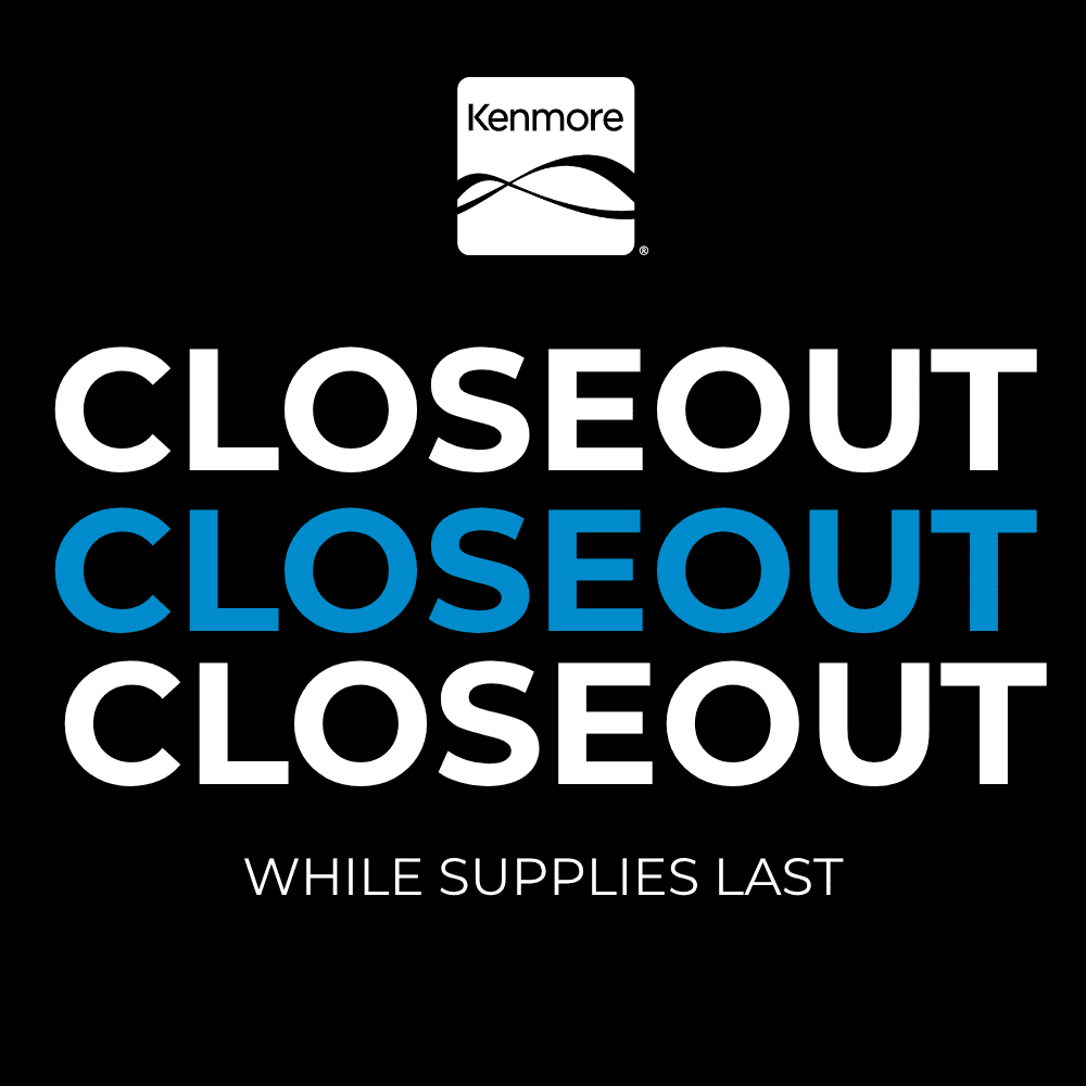 Kenmore 24” Built-In-Dishwasher w/ 3rd Rack & Turbo Dry with Pocket Handle-SS