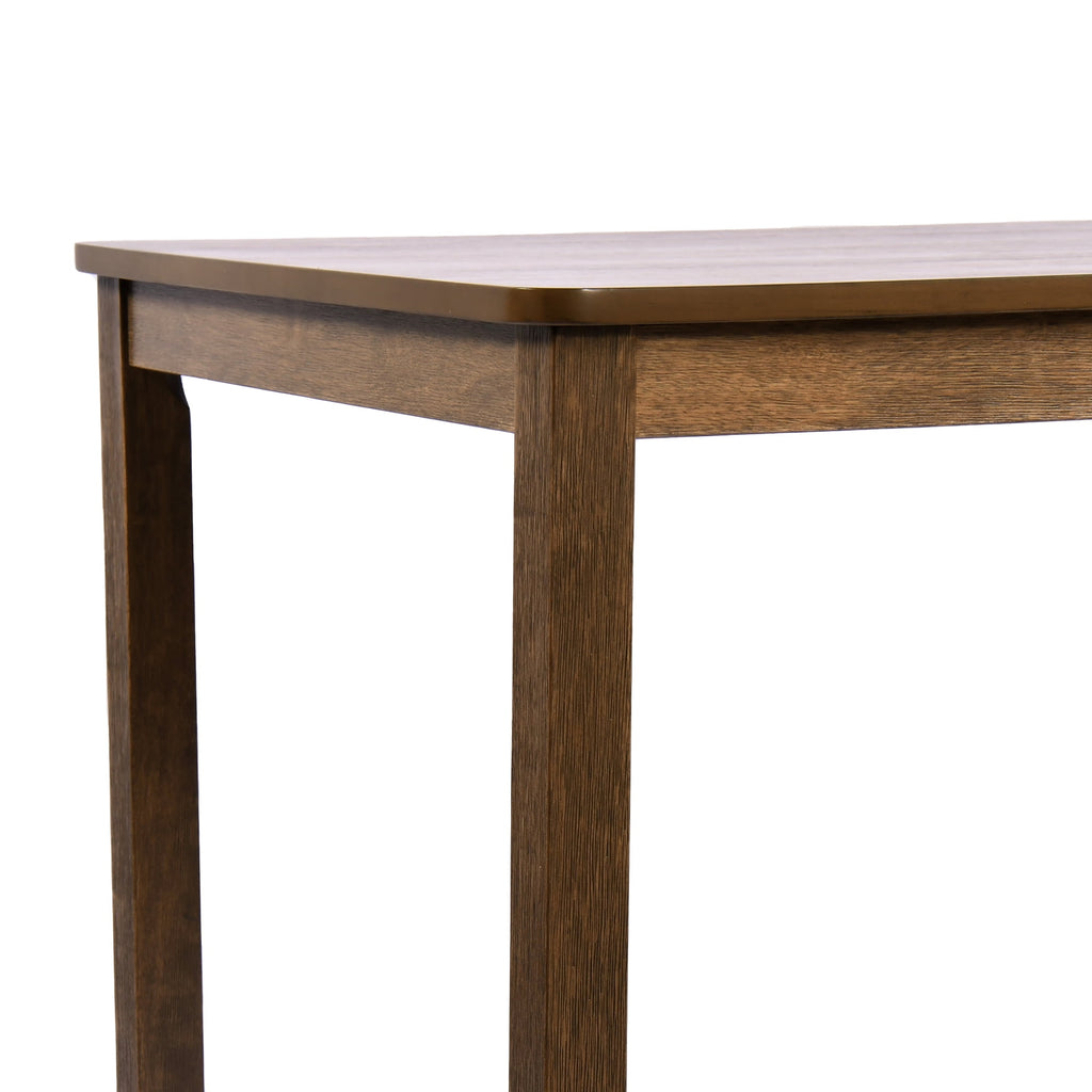 Duhome Dining Table Kitchen Dining Table Solid Wood Rectangular Table for Kitchen Dining Room Livingroom Restaurant, Caramel