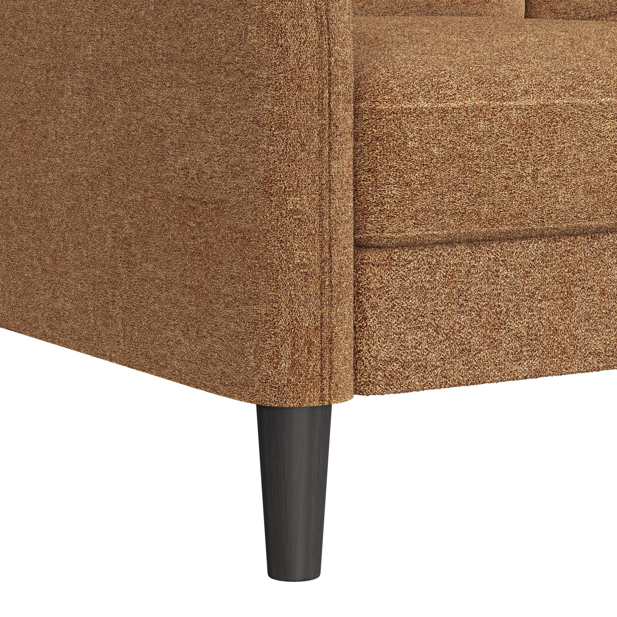 Mainstays Westley Swoop Arm 74 Sofa, Moss Green