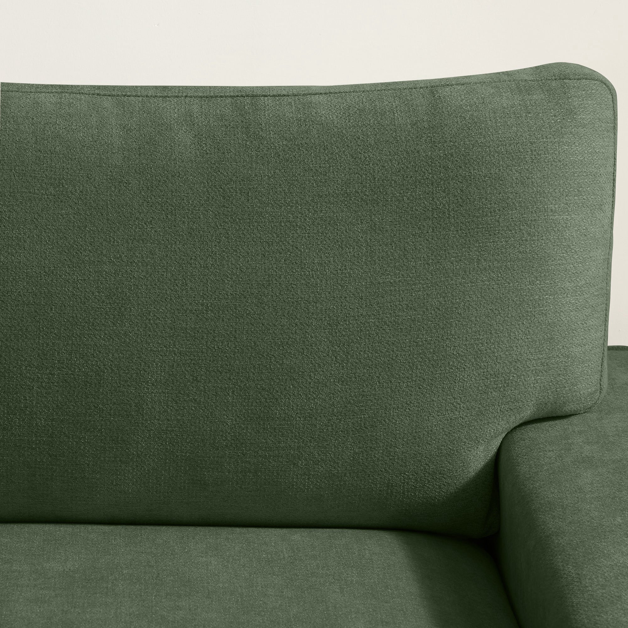 Poshby 71.25''W Loveseat 2 Seater Couch Sofa with Chenille Material, Modern for Living Room, Beige