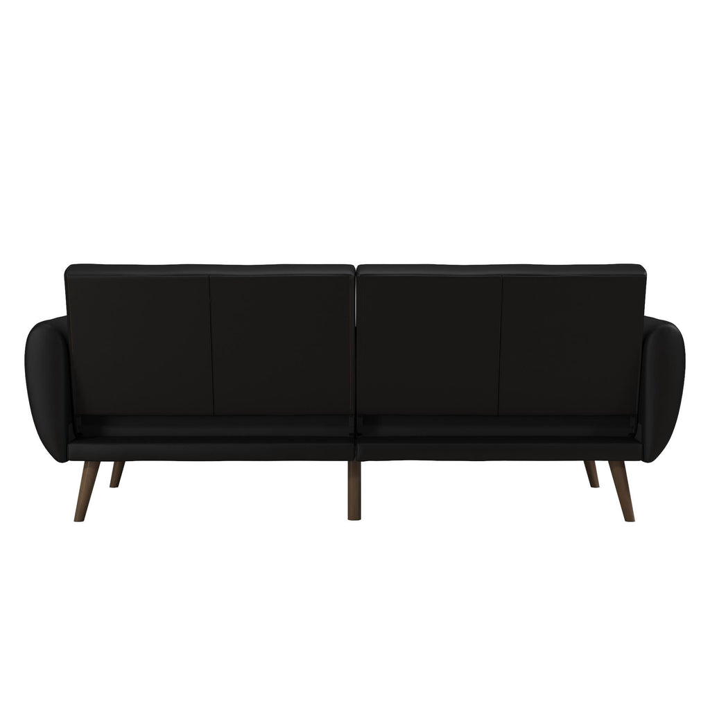 Novogratz Brittany Futon, Blue Linen