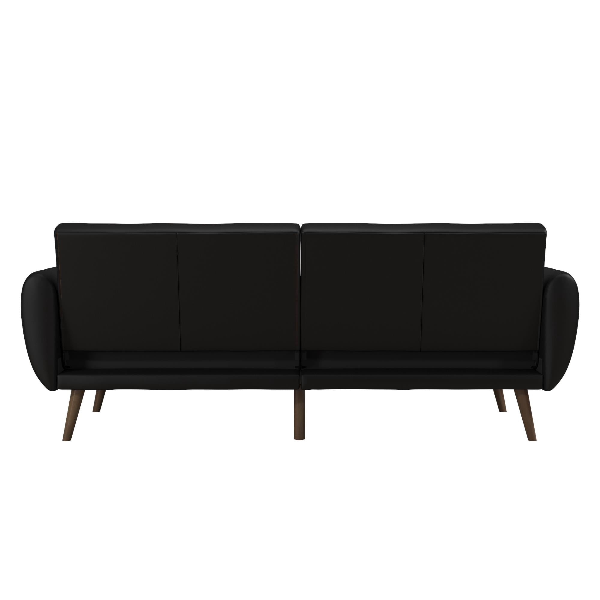 Novogratz Brittany Futon, Blue Linen