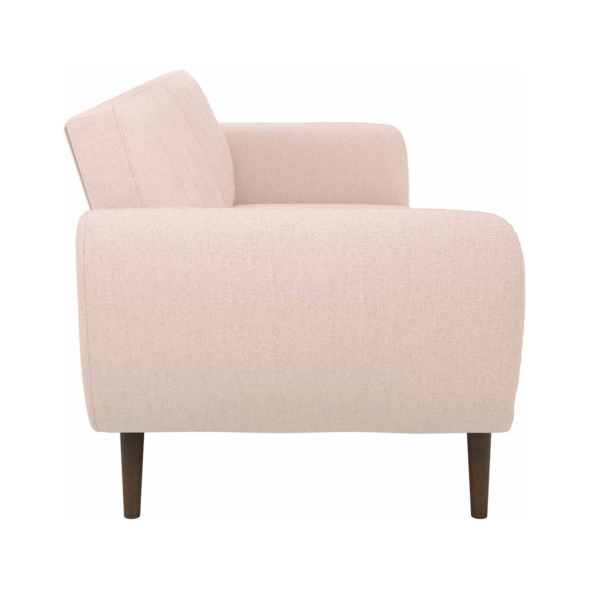 Novogratz Brittany Futon, Blue Linen