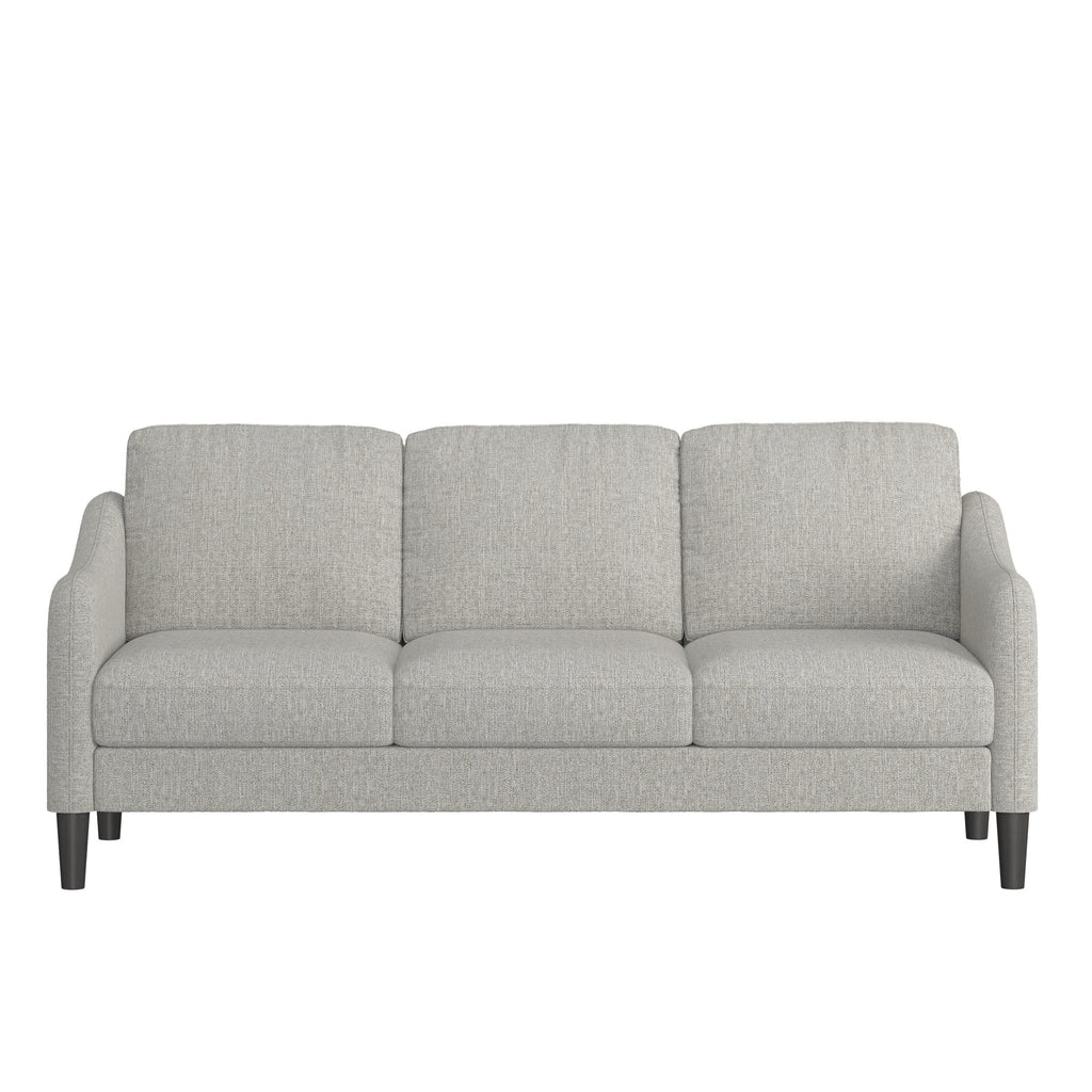 Mainstays Westley Swoop Arm 74 Sofa, Moss Green