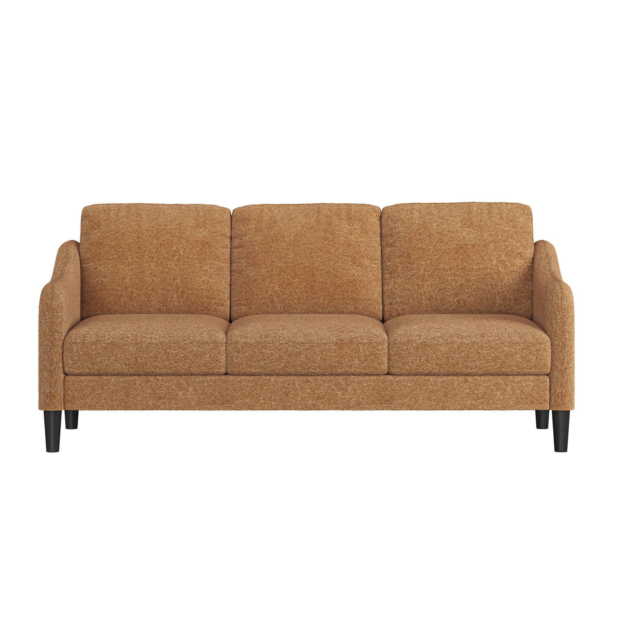 Mainstays Westley Swoop Arm 74 Sofa, Moss Green
