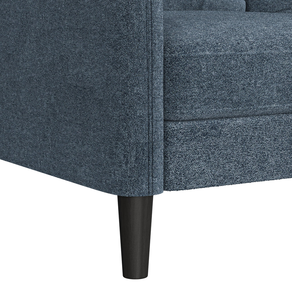 Mainstays Westley Swoop Arm 74 Sofa, Moss Green
