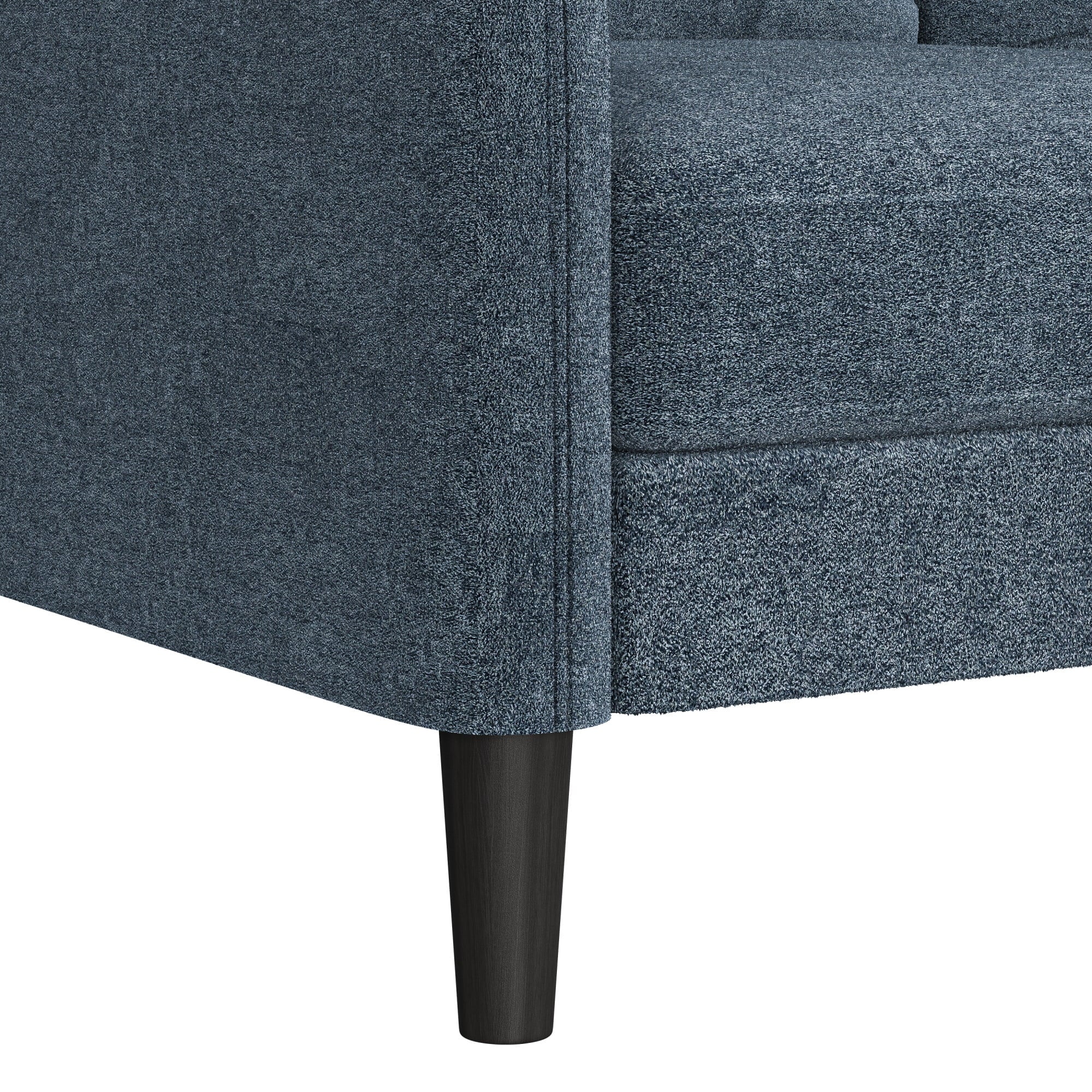Mainstays Westley Swoop Arm 74 Sofa, Moss Green