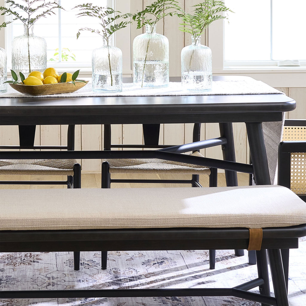 Better Homes & Gardens Springwood Dining Table, Charcoal