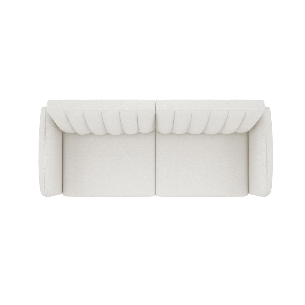 Novogratz Brittany Futon, Blue Linen