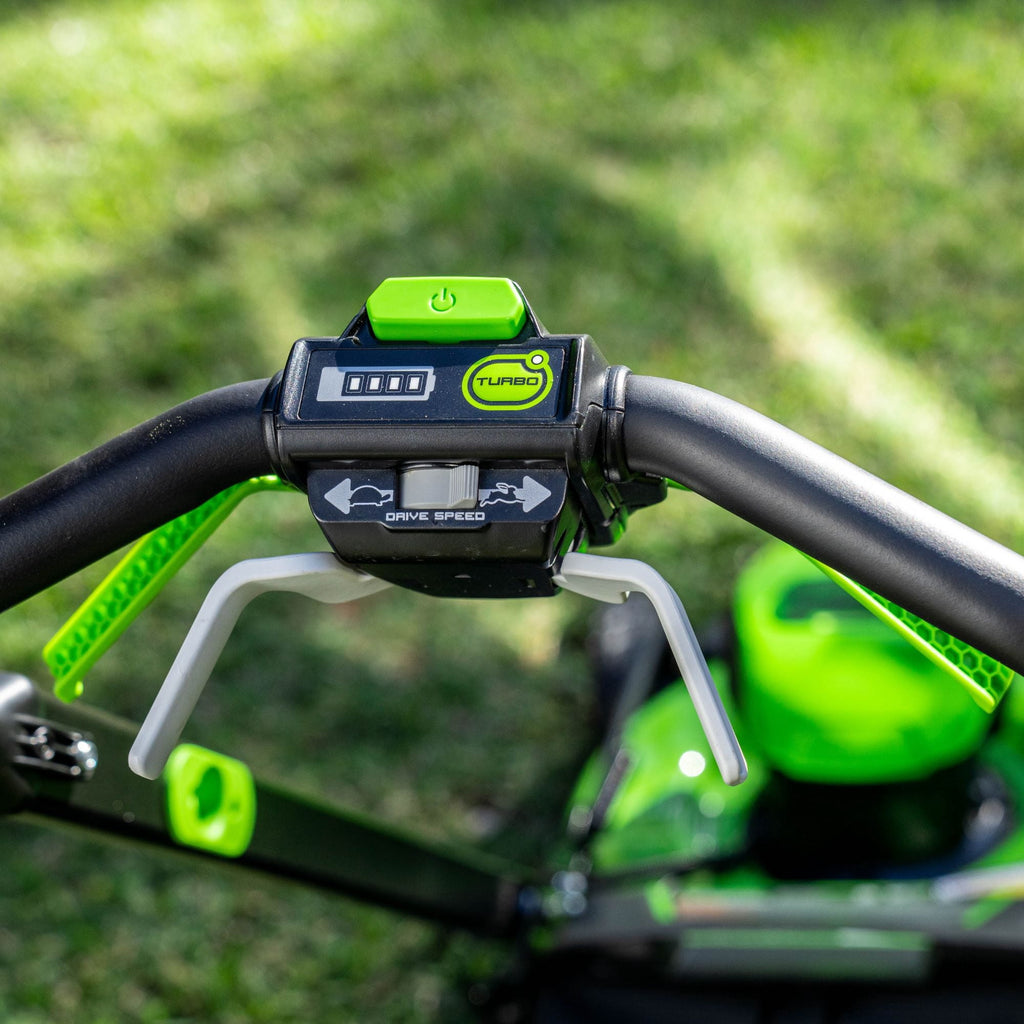 Greenworks 80V 21 Brushless Cordless Self-Propelled Lawn Mower, 4.0 Ah Battery and Rapid Charger Included