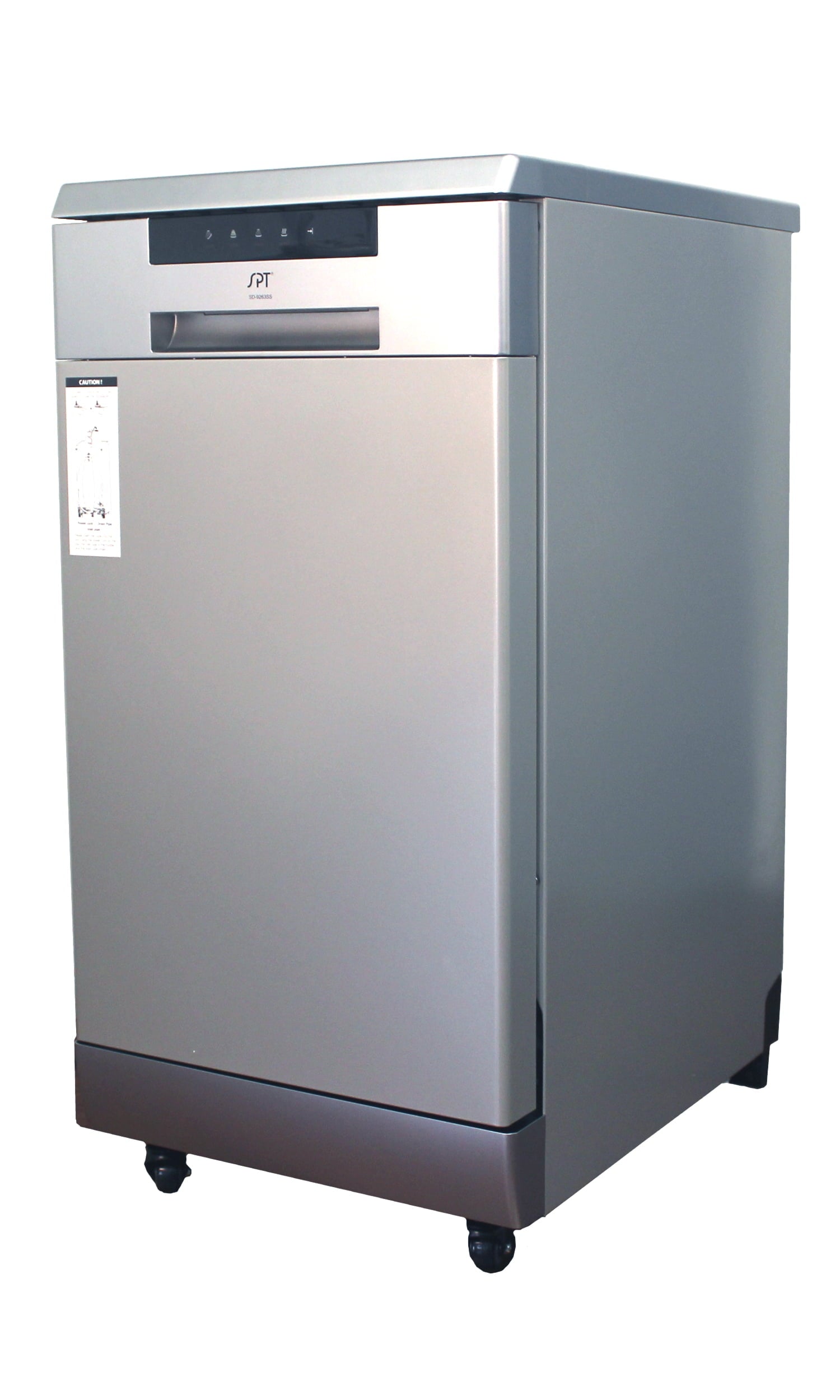 Sunpentown 18 Portable Dishwasher, Energy Star, White SD-9263W