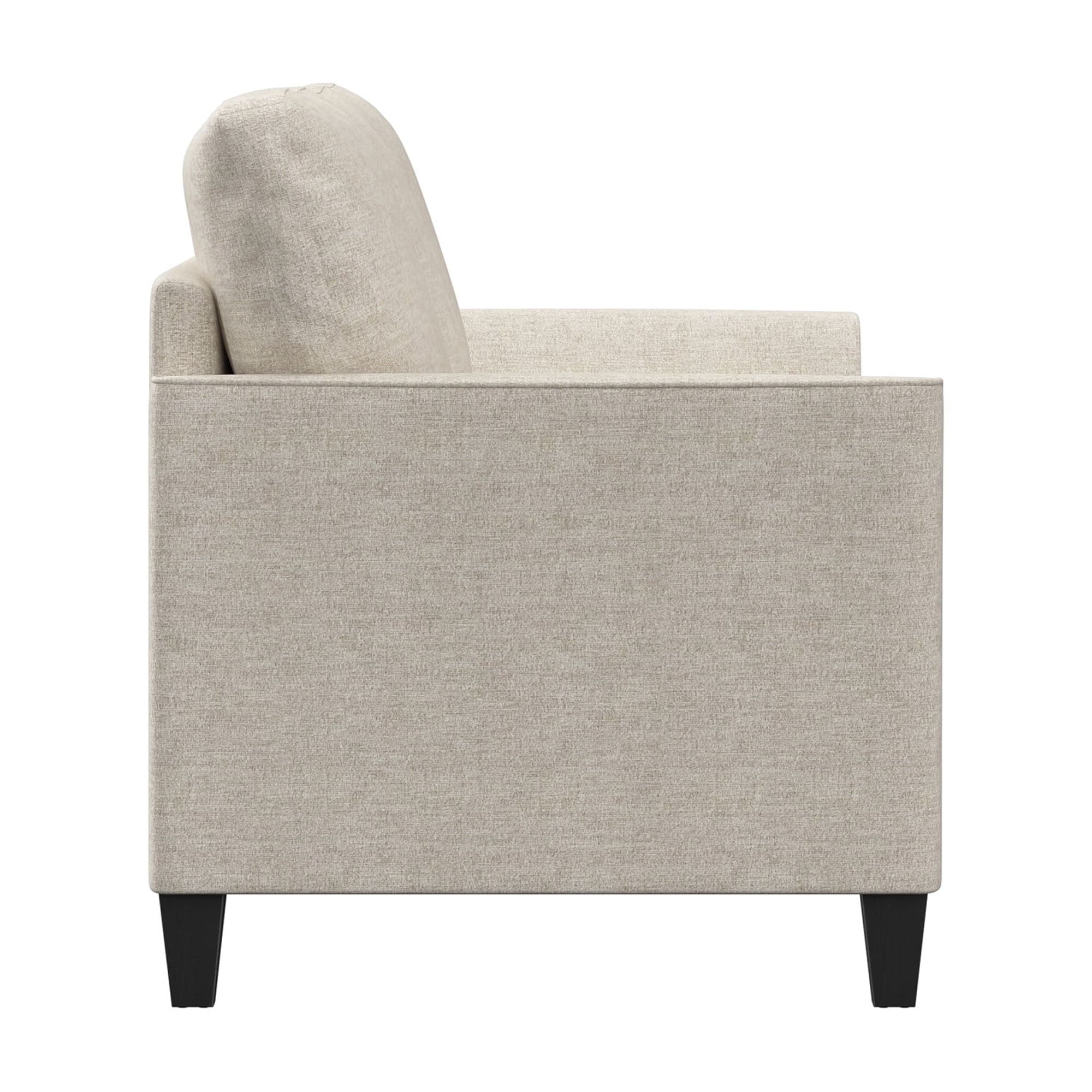 Mainstays Kensington 80 3 Seat Classic Modern Couch, Gray