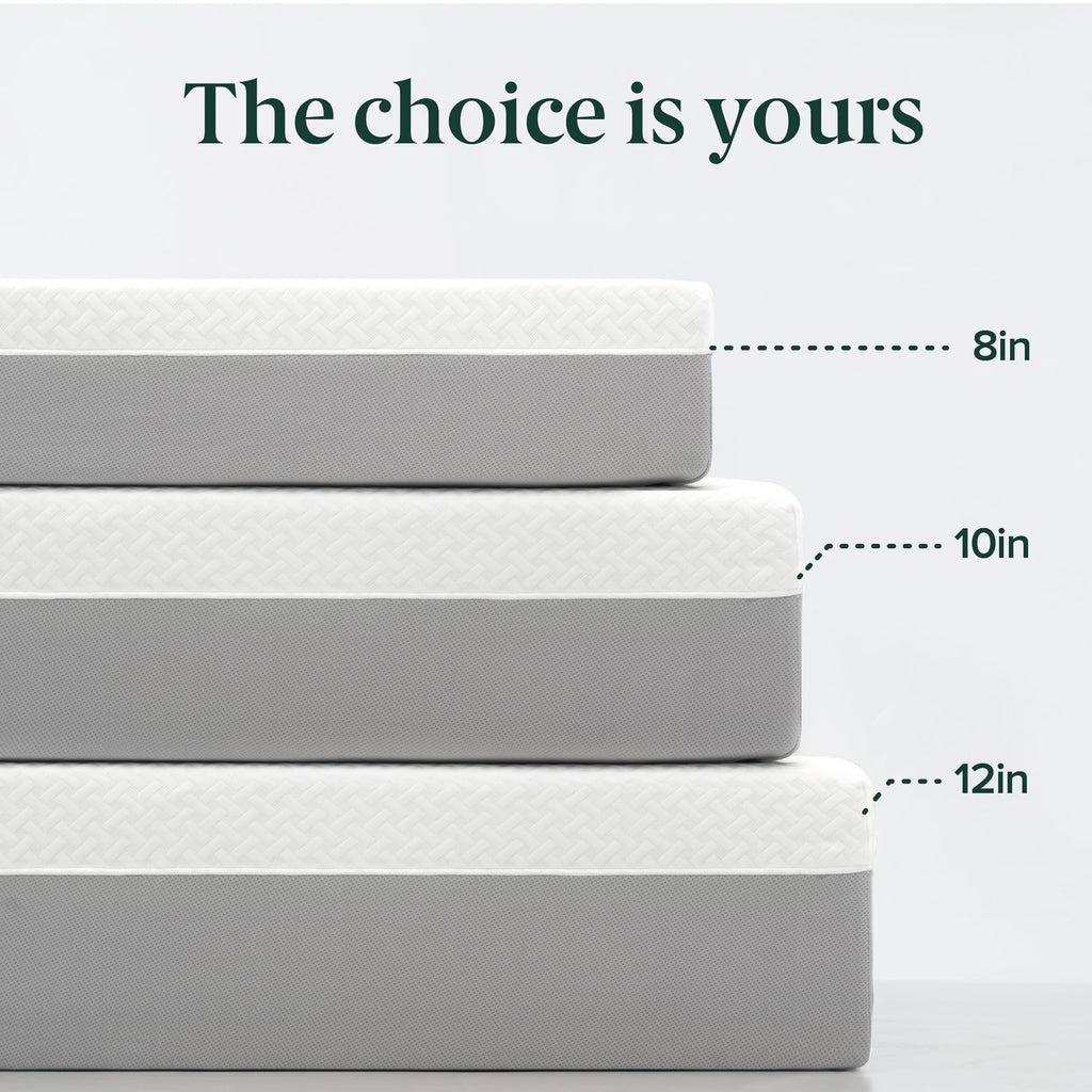 Zinus Cooling Airflow 10 Hybrid Mattress in a Box, Adult, Queen