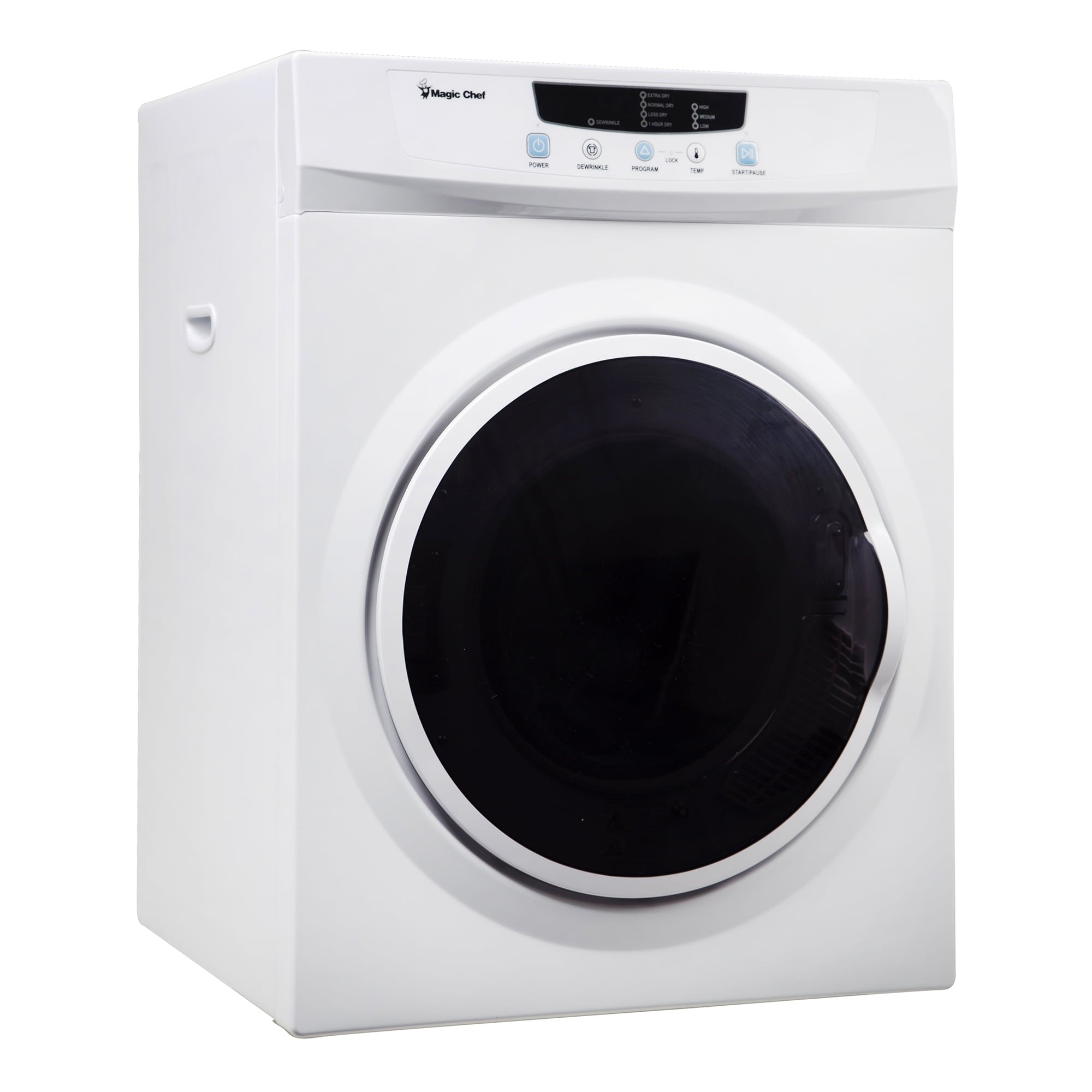 Magic Chef Compact 3.5 cu. ft. Electric Dryer in White in White