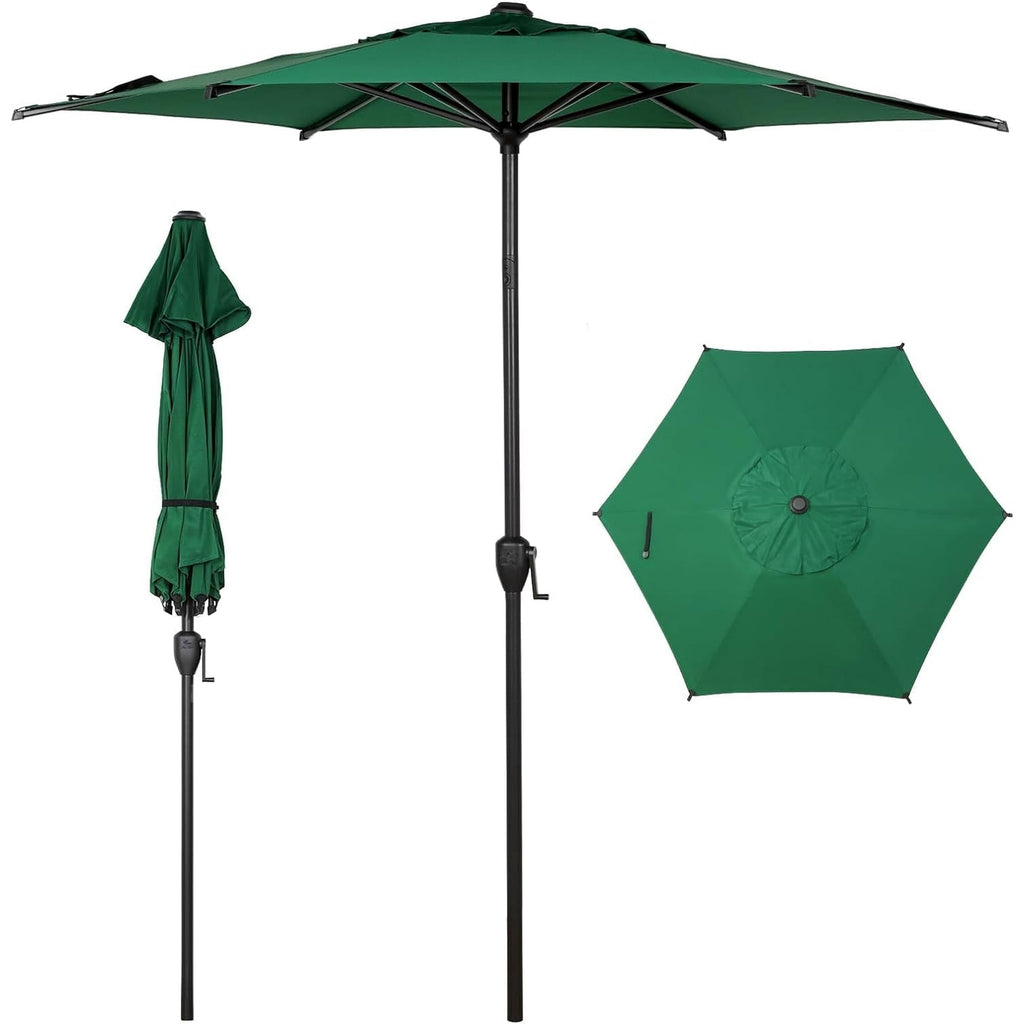 Abba Patio 11’ Vienna Offset Hanging Outdoor Cantilever Patio Umbrella, Beige