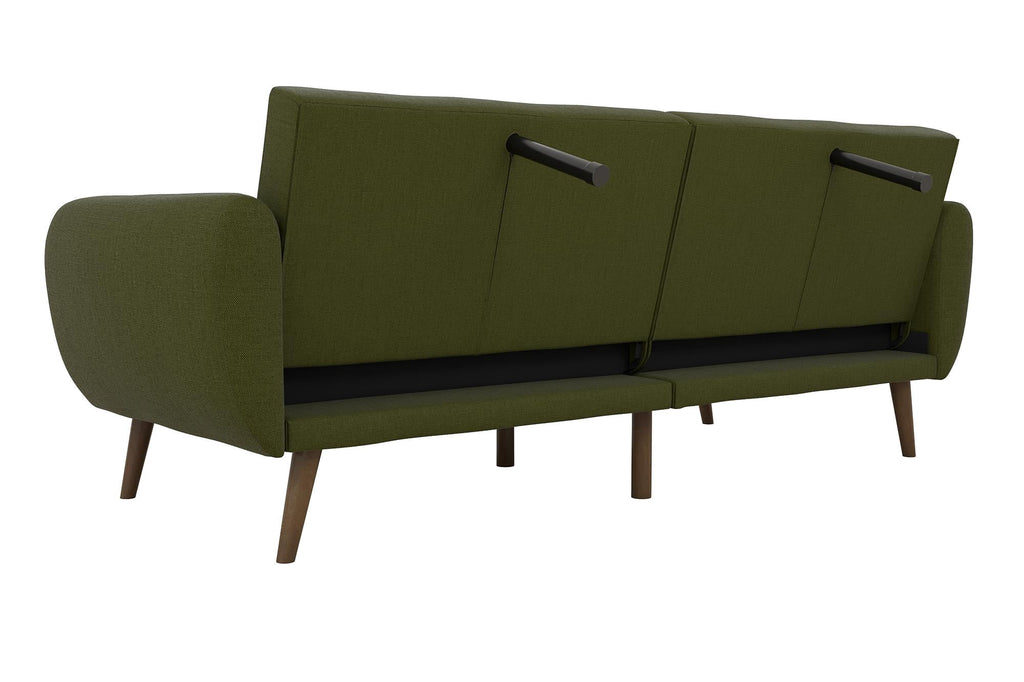 Novogratz Brittany Futon, Blue Linen